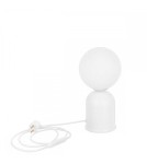 Lampki nocne - UMMO LUOTI ST biała lampa stołowa LUS111P1 - produkt 4