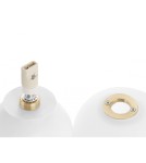 Lampki nocne - UMMO LUOTI ST biała lampa stołowa LUS111P1 - produkt 6