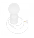 Lampki nocne - UMMO LUOTI ST biała lampa stołowa LUS111P1 - produkt 7