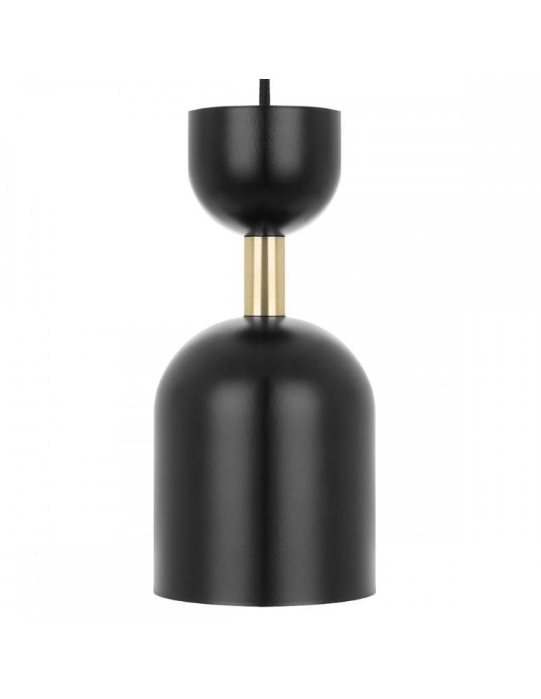 Lampy wiszące - UMMO SUPURU czarna sufitowa lampa wisząca z mosiężną rurką SUA132P0 - produkt kolory-swiatla.pl 1