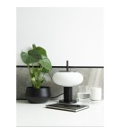 Lampki nocne - UMMO TORNI ST czarna lampa stołowa TOS122P1 - produkt 2