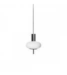 Lampy wiszące - UMMO TORNI A czarna sufitowa lampa wisząca TOA122P0 - produkt 1