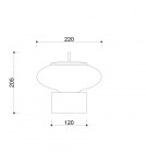 Kinkiety - UMMO TORNI B czarna lampa ścienna / kinkiet TOB12000 - produkt 5