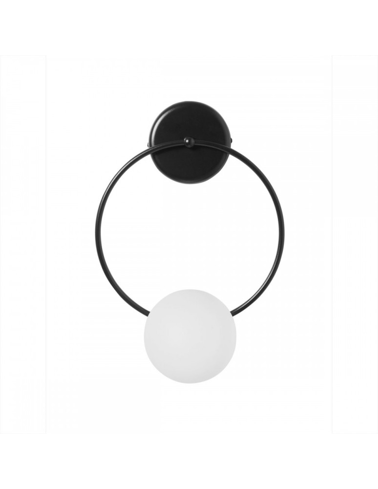 Kinkiety - UMMO FUPPU B czarna lampa ścienna / kinkiet FPB12000 - produkt kolory-swiatla.pl 1