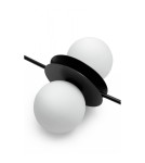 Lampy wiszące kule - UMMO FURIKO B czarna sufitowa lampa wisząca FUB322P0 - product 2