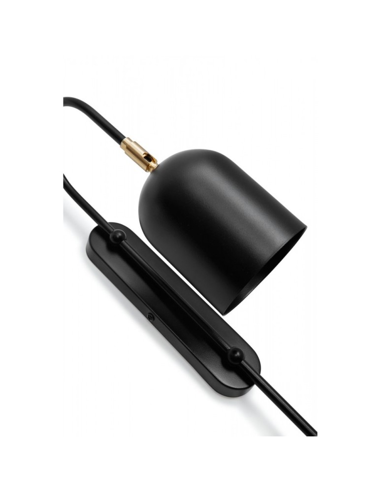 Kinkiety na wysięgniku - UMMO TAKU czarna lampa ścienna / kinkiet TAA12000 - product kolory-swiatla.pl 3