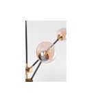 Lampy wiszące - AZzardo SOLEN 6 6xG9 Czarny/Złoty Wisząca AZ4700 - produkt 2