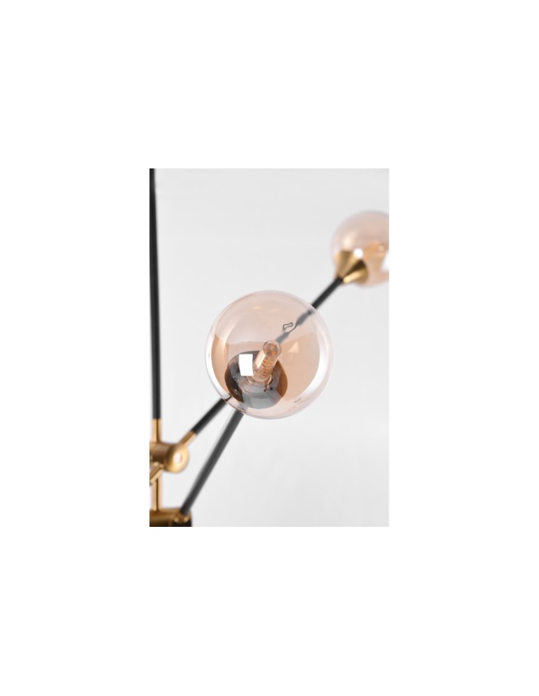 Lampy wiszące - AZzardo SOLEN 6 6xG9 Czarny/Złoty Wisząca AZ4700 - produkt kolory-swiatla.pl 2