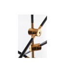 Lampy wiszące - AZzardo SOLEN 6 6xG9 Czarny/Złoty Wisząca AZ4700 - produkt 4