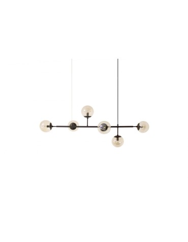 AZzardo HELIOS 6 6xE14 Czarny Wisząca AZ4698 - produkt 2