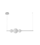 Lampy wiszące LED - AZzardo SANDRA 3 LED 48W 4800lm 3000K ściemnialna Biały Wisząca AZ4426 - produkt 1