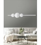 Lampy wiszące LED - AZzardo SANDRA 3 LED 48W 4800lm 3000K ściemnialna Biały Wisząca AZ4426 - produkt 2