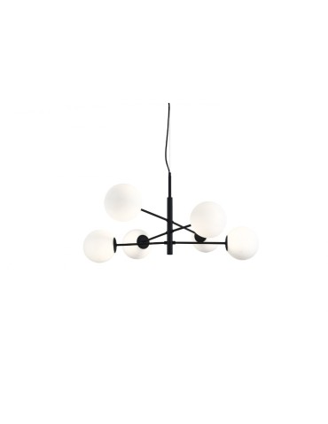 AZzardo OVIEDO 6 6xG9 Czarny Wisząca AZ4420 - produkt 2