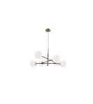 Lampy wiszące - AZzardo OVIEDO 6 6xG9 Złoty Wisząca AZ4420 - produkt 1