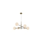 Lampy wiszące - AZzardo OVIEDO 6 6xG9 Złoty Wisząca AZ4420 - produkt 3