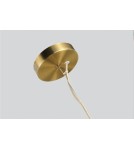 Lampy wiszące - AZzardo OVIEDO 6 6xG9 Złoty Wisząca AZ4420 - produkt 6