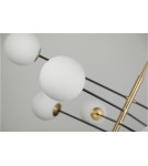 Lampy wiszące - AZzardo OVIEDO 6 6xG9 Złoty Wisząca AZ4420 - produkt 7