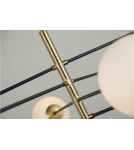 Lampy wiszące - AZzardo OVIEDO 8 8xG9 Złoty/Czarny Wisząca AZ4423 - produkt 5