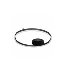 Lampy sufitowe nowoczesne - AZzardo HALO TOP 60 LED 42W 3600lm 3000K Czarny Sufitowa AZ4701 - product 1