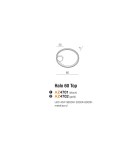 Lampy sufitowe nowoczesne - AZzardo HALO TOP 60 LED 42W 3600lm 3000K Czarny Sufitowa AZ4701 - product 3