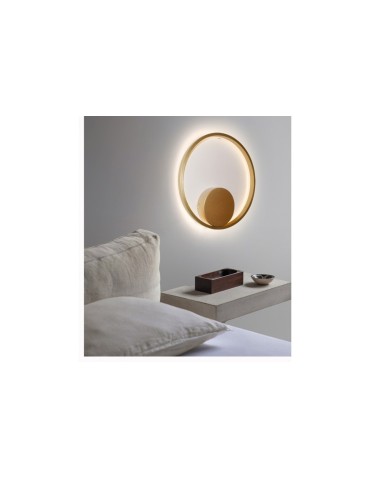 AZzardo HALO 40 LED 28W 2200lm 3000K Złoty Ścienna AZ4706 - produkt 2