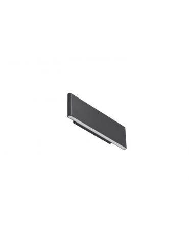 Azzardo NORMAN M LED 13W 800lm 3000K Czarny Ścienna AZ4178