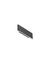 Azzardo NORMAN M LED 13W 800lm 3000K Czarny Ścienna AZ4178