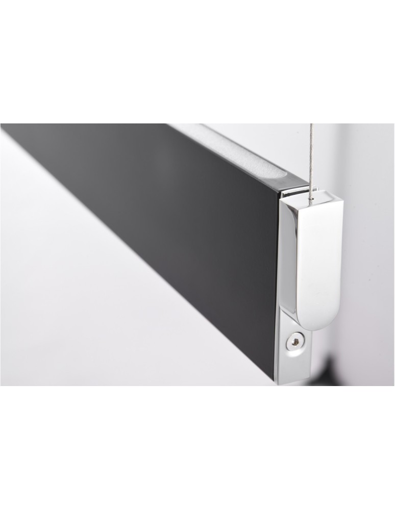 Lampy wiszące LED - Azzardo NORMAN XL LED 29W 1700lm 3000K Czarny Wisząca AZ4180 - product kolory-swiatla.pl 2