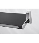 Lampy wiszące LED - Azzardo NORMAN XL LED 29W 1700lm 3000K Czarny Wisząca AZ4180 - product 3