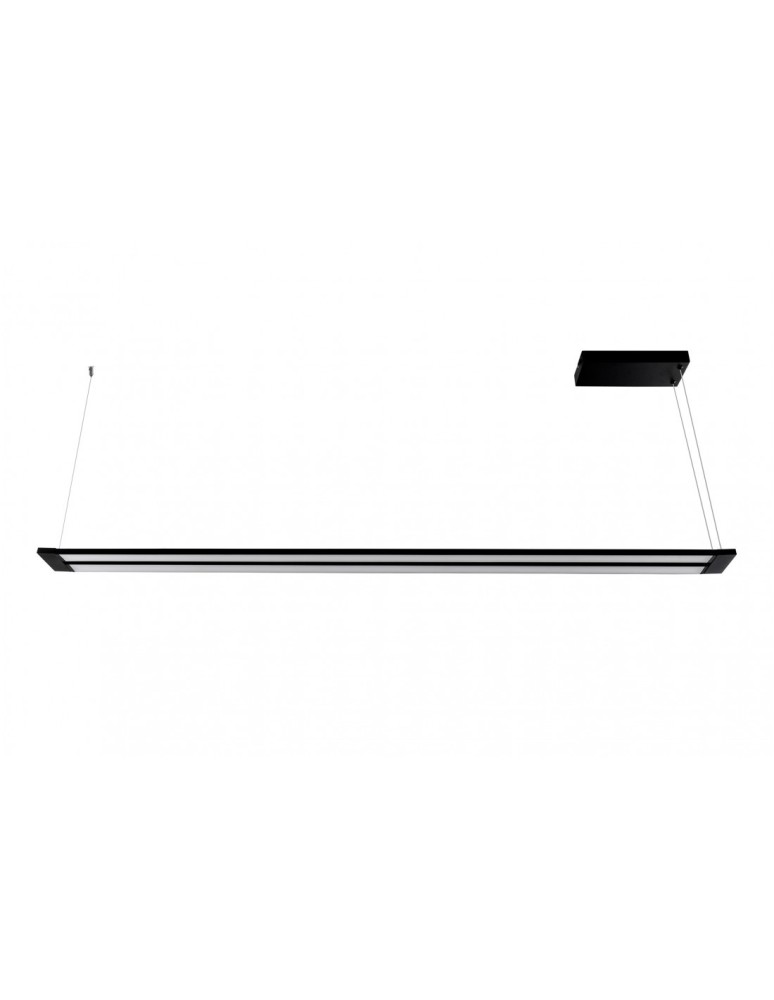 Azzardo FLASH 130 LED 54W 4400lm 3000K Czarny Wisząca AZ4416