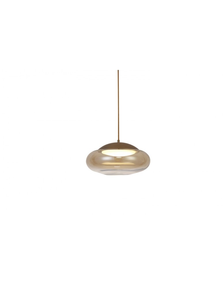 Lampy wiszące LED - Azzardo HELENA C LED 23W 1200lm 3000K Mosiądz Wisząca AZ4668 - produkt kolory-swiatla.pl 1