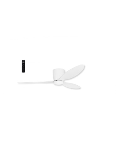 Azzardo VENETI LED 18W 1400lm 3000K-5500K Biały Sufitowa/Wiatrak sterowana AZ4451 - product 2