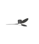 Wentylatory z oświetleniem - Azzardo VENETI LED 18W 1400lm 3000K-5500K Czarny Sufitowa/Wiatrak sterowana AZ4448 - product 1