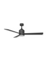 Azzardo VINCA LED 18W 1400lm 3000K-5500K Czarny Sufitowa/Wiatrak AZ4454