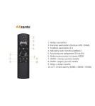 Wentylatory z oświetleniem - Azzardo VINCA LED 18W 1400lm 3000K-5500K Czarny Sufitowa/Wiatrak AZ4454 - product 5