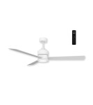 Wentylatory z oświetleniem - Azzardo VINCA LED 18W 1400lm 3000K-5500K Biały Sufitowa/Wiatrak AZ4453 - product 2