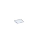 Lampy podtynkowe - oczka - Azzardo SLIM SQUARE 9 LED 6W 500lm 4000K IP44 Biały Wpuszczana AZ4376 - produkt 1
