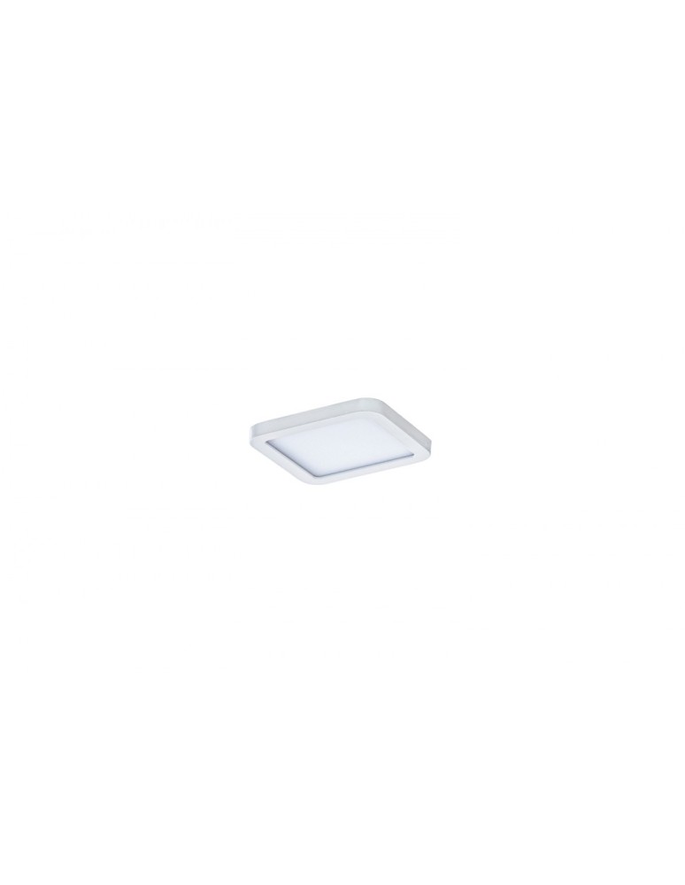 Azzardo SLIM SQUARE 9 LED 6W 500lm 4000K IP44 Biały Wpuszczana AZ4376