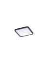 Azzardo SLIM SQUARE 15 LED 12W 1000lm 4000K IP44 Czarny Wpuszczana AZ4377