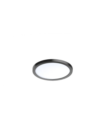 Azzardo SLIM ROUND 22 LED 24W 2000lm 4000K IP44 Czarny Wpuszczana AZ4164