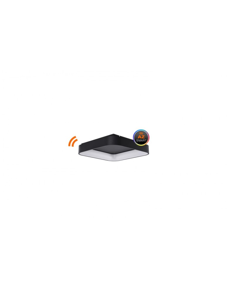 Lampy sufitowe nowoczesne - Azzardo SOLVENT S TOP CCT SMART 45 32W 2700lm 3000K-6000K Czarny Sufitowa AZ4002 - produkt kolory-swiatla.pl 1