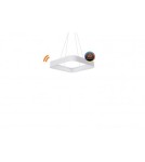 Lampy wiszące ze sterowaniem - Azzardo SOLVENT S CCT SMART 45 32W 2700lm 3000K-6000K Biały Wisząca AZ3979 - product 1