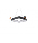 Lampy wiszące ze sterowaniem - Azzardo SOLVENT S CCT SMART 60 42W 3300lm 3000K-6000K Szary Wisząca AZ3983 - product 1