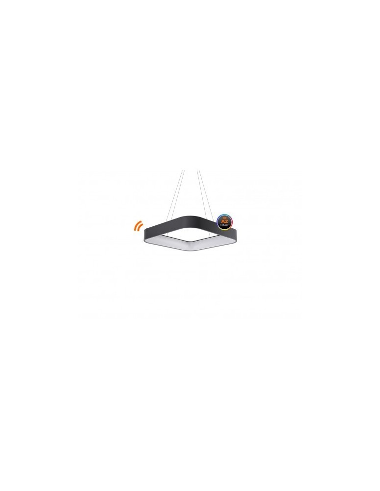 Lampy wiszące ze sterowaniem - Azzardo SOLVENT S CCT SMART 60 42W 3300lm 3000K-6000K Szary Wisząca AZ3983 - produkt kolory-swiatla.pl 1