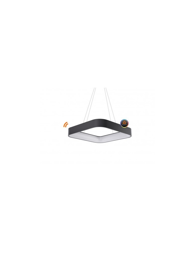Lampy wiszące ze sterowaniem - Azzardo SOLVENT S CCT SMART 80 92W 4700lm 3000K-6000K Szary Wisząca AZ3986 - produkt kolory-swiatla.pl 1