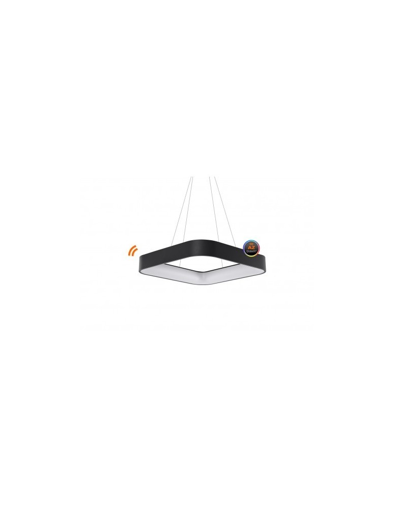 Lampy wiszące ze sterowaniem - Azzardo SOLVENT S CCT SMART 80 92W 4700lm 3000K-6000K Czarny Wisząca AZ3984 - produkt kolory-swiatla.pl 1