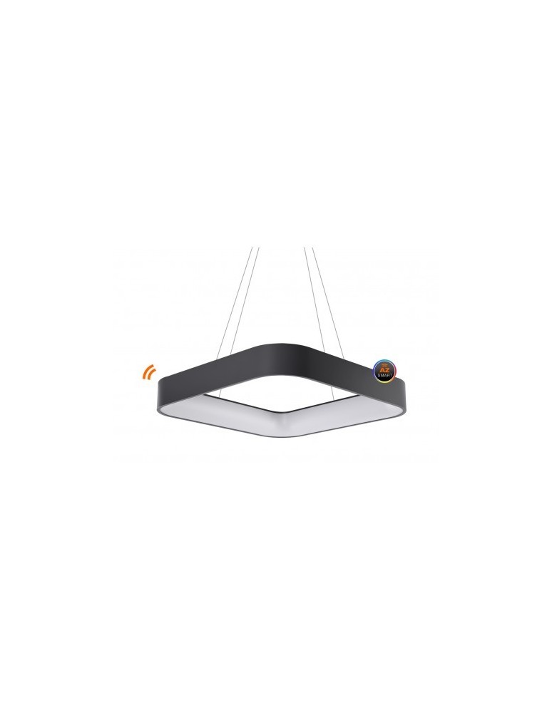 Lampy wiszące ze sterowaniem - Azzardo SOLVENT S CCT SMART 110 120W 7700lm 3000K-6000K Szary Wisząca AZ3989 - produkt kolory-swiatla.pl 1