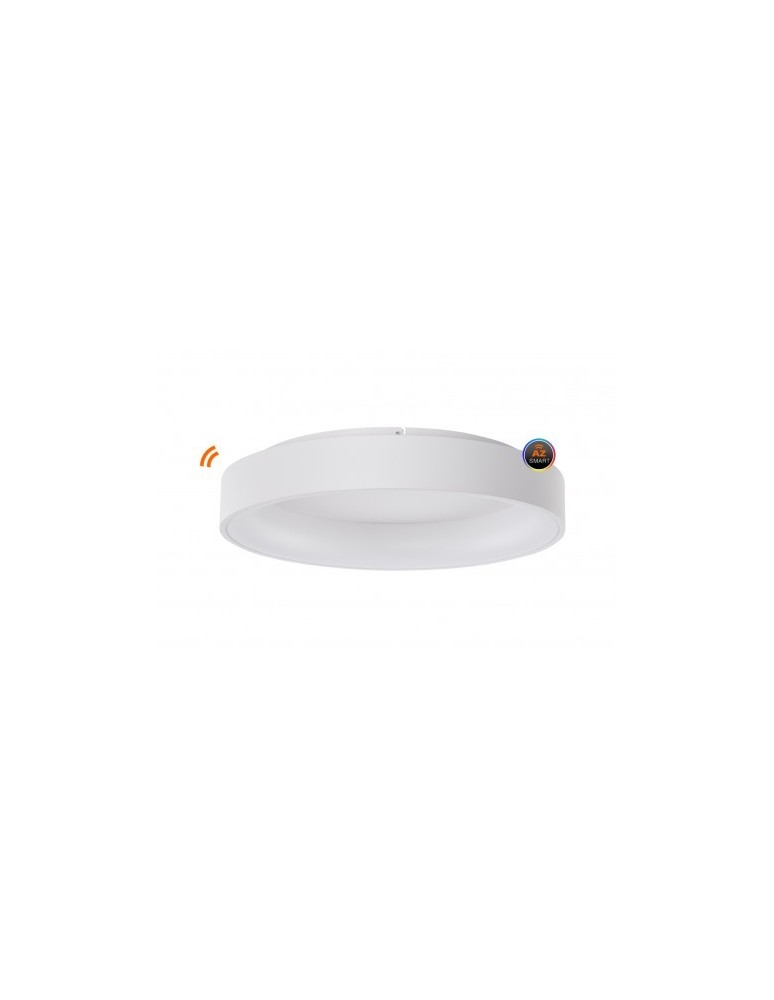Lampy sufitowe nowoczesne - Azzardo SOLVENT R TOP CCT SMART 80 92W 4700lm 3000K-6000K Biały Sufitowa AZ3997 - produkt kolory-swiatla.pl 1