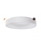 Lampy sufitowe nowoczesne - Azzardo SOLVENT R TOP CCT SMART 110 120W 7700lm 3000K-6000K Biały Sufitowa AZ4000 - product 1