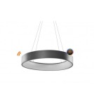 Lampy wiszące ze sterowaniem - Azzardo SOLVENT R CCT SMART 110 120W 7700lm 3000K-6000K Szary Wisząca AZ3977 - product 1